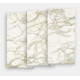 Плитка керамогранитная FMG Marmi maxfine Calacatta oro 3000x1500х6мм гладкая/полированная L315365MF6