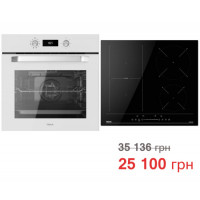 Комплект бытовой техники Teka (духовой шкаф Easy HCB 6535 белый + варочная поверхность Flex Easy IBF 64200 S)