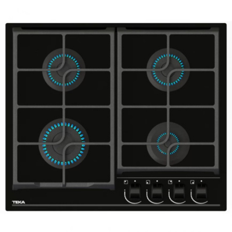 Комплект бытовой техники Teka (духовой шкаф Easy HCB 6535 хром + варочная поверхность GBC 64100 KBN BK черная)