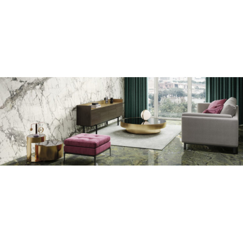 Плитка керамогранитная FMG Marmi maxfine Calacatta grey 2700x1200х6мм гладкая/полированная L2712485MF6