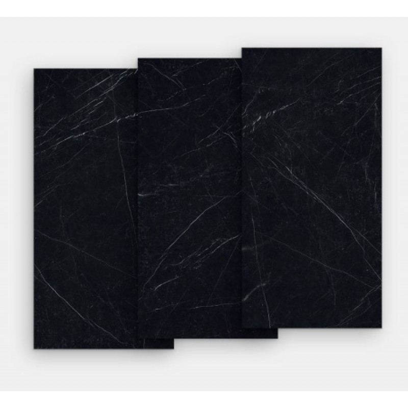Плитка керамогранітна FMG Marmi maxfine Black marquinia 2700x1200х6мм гладка/полірована L2712338MF6