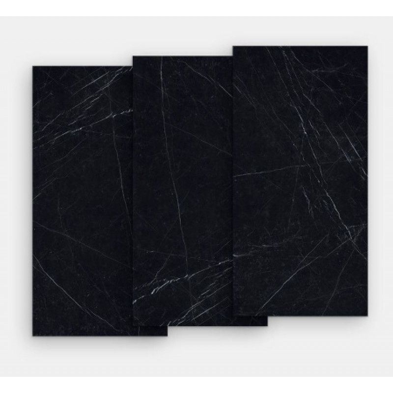 Плитка керамогранітна FMG Marmi maxfine Black marquinia 2700x1200х6мм гладка/полірована L2712338MF6