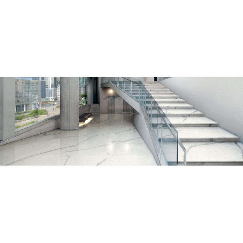 Плитка керамогранітна FMG Marmi maxfine Bianco venato extra 2700x1200х6мм гладка/полірована L2712300MF6