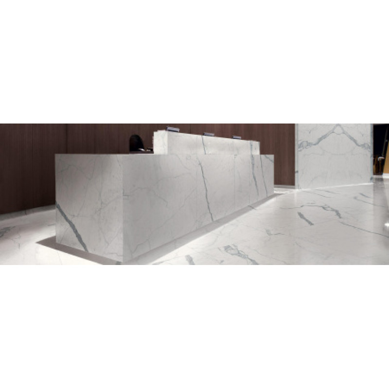 Плитка керамогранітна FMG Marmi maxfine Bianco venato extra 2700x1200х6мм гладка/полірована L2712300MF6