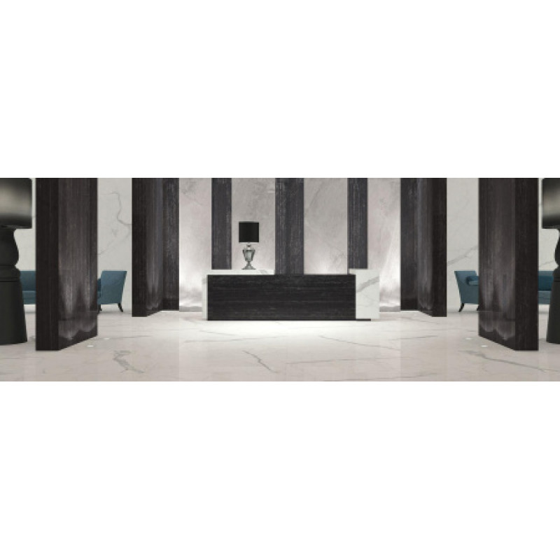 Плитка керамогранітна FMG Marmi maxfine Bianco venato extra 2700x1200х6мм гладка/полірована L2712300MF6