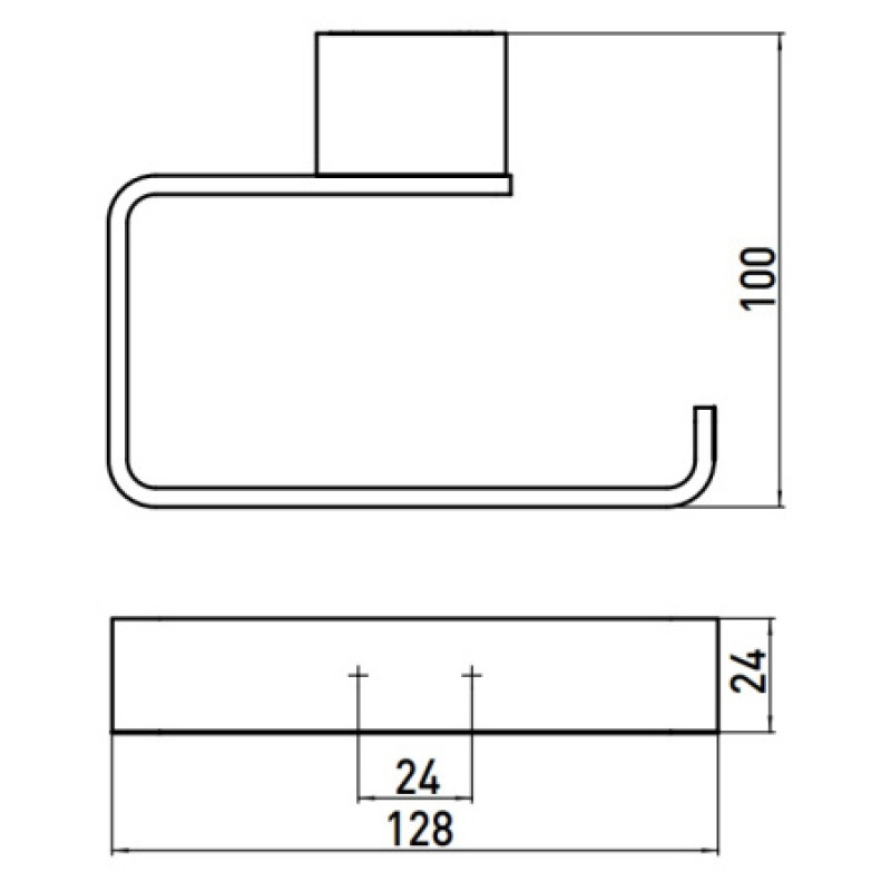 Набір аксесуарів для туалетної кімнати 3-в-1 Emco Loft 059800102