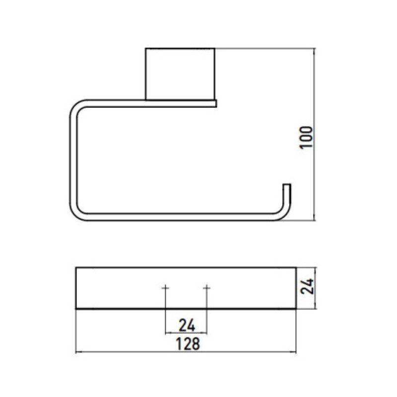 Набір аксесуарів для туалетної кімнати 3-в-1 Emco Loft Black 059813300