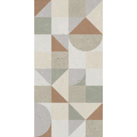 Плитка керамогранитная Dado Ceramica, декор Geology А+B 600x1200х9,5мм гладкая/матовая 304150
