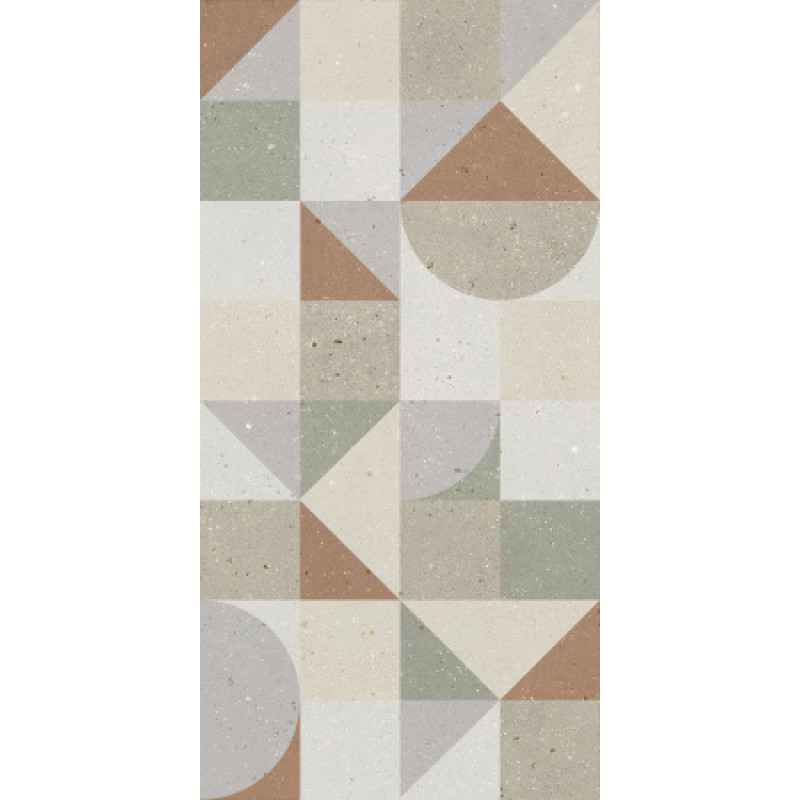 Плитка керамогранитная Dado Ceramica, декор Geology А+B 600x1200х9,5мм гладкая/матовая 304150