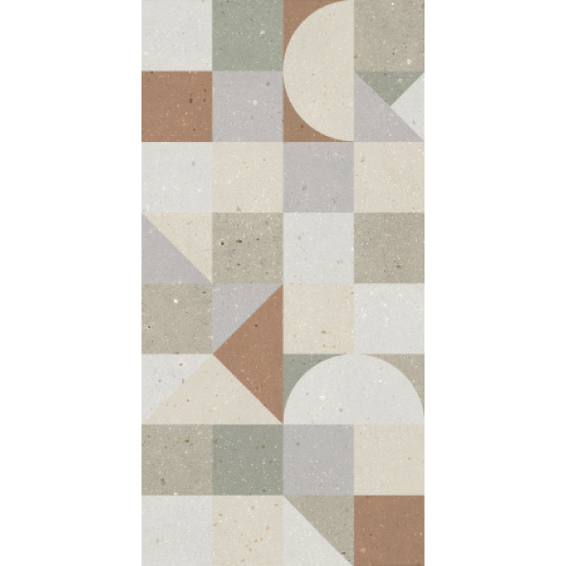 Плитка керамогранитная Dado Ceramica, декор Geology А+B 600x1200х9,5мм гладкая/матовая 304150