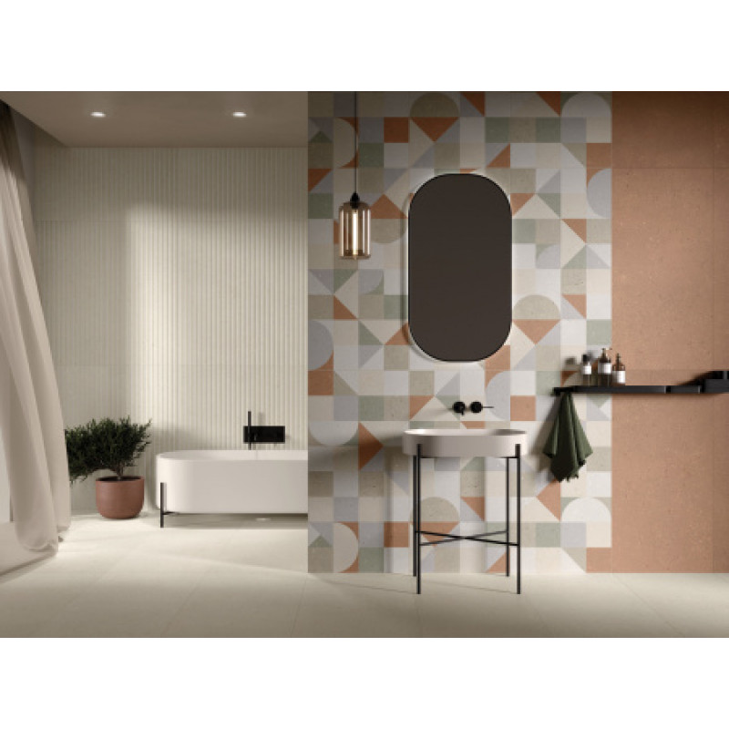 Плитка керамогранитная Dado Ceramica, декор Geology А+B 600x1200х9,5мм гладкая/матовая 304150