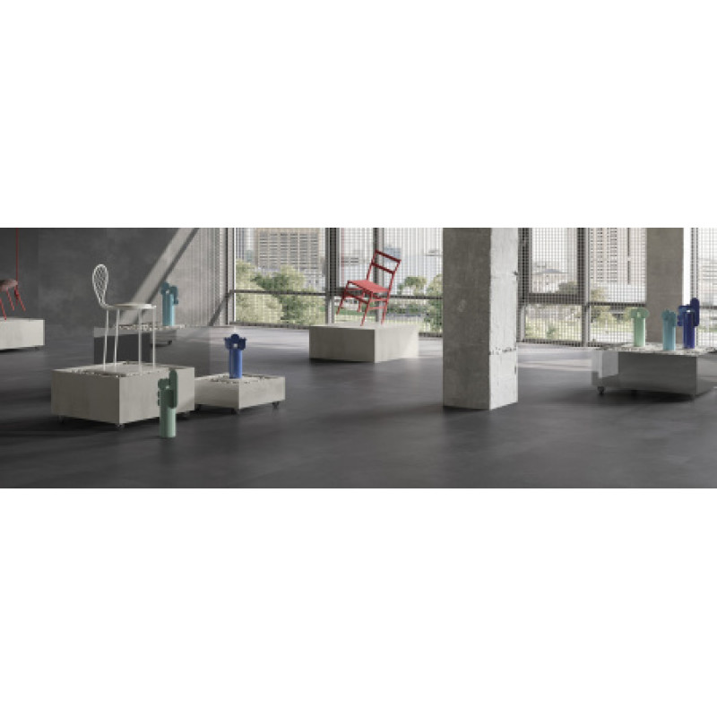 Плитка керамогранітна FMG Highway maxfine Black 1000x1000х6мм гладка/матова P100594MF6