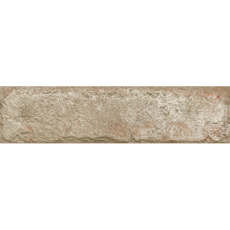 Плитка керамогранитная Dado Ceramica Brik One Terre D`umbria 74x310х9мм структурная/матовая BKN002
