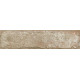 Плитка керамогранитная Dado Ceramica Brik One Terre D`umbria 74x310х9мм структурная/матовая BKN002