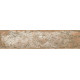 Плитка керамогранитная Dado Ceramica Brik One Terre D`umbria 74x310х9мм структурная/матовая BKN002