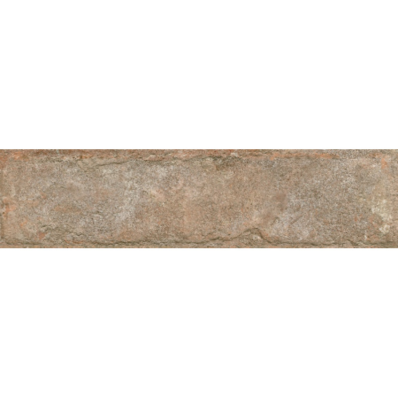 Плитка керамогранитная Dado Ceramica Brik One Terre D`umbria 74x310х9мм структурная/матовая BKN002