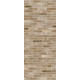 Плитка керамогранитная Dado Ceramica Brik One Terre D`umbria 74x310х9мм структурная/матовая BKN002