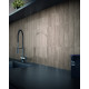 Плитка Iris Ceramica Elementi Visone 300x75х8,8мм структурная/глянцевая, для стены 537001