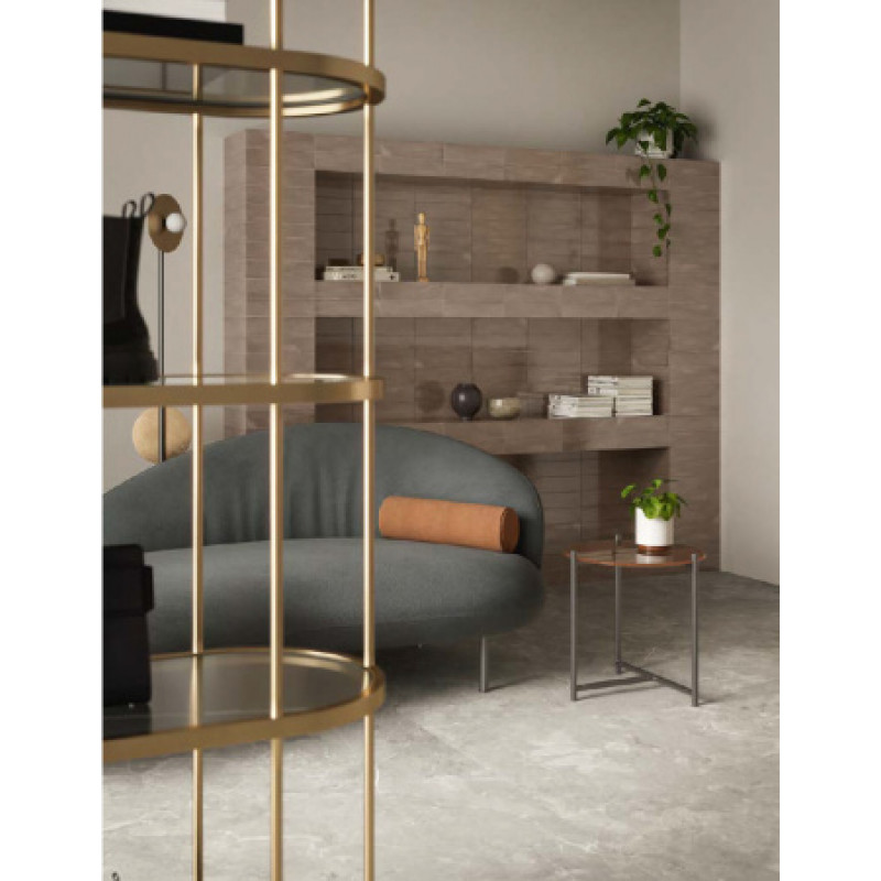 Плитка Iris Ceramica Elementi Visone 300x75х8,8мм структурная/матовая, для стены 537011