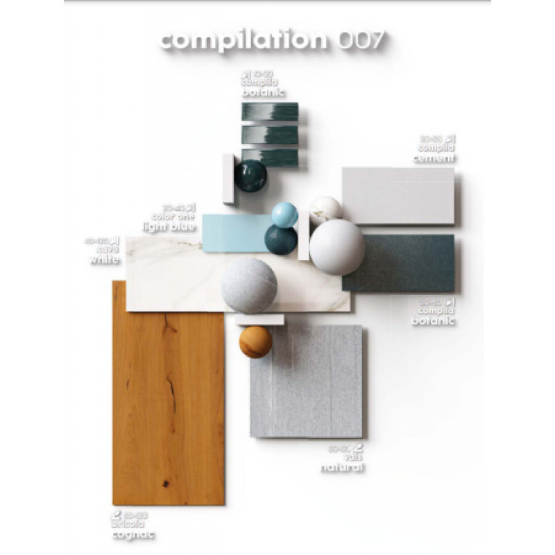 Плитка RAKO Compila Botanict 98x298x8мм гладкая/глянцевая, для стены GARJD863