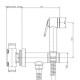Комплект гигиенического душа Bossini Paloma Flat Cromo E37015B00030015