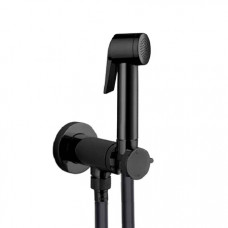 Комплект гігієнічного душу Bossini Paloma Flat Nero opaco E37015B00073015