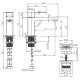 Смеситель для раковины Bossini Gillo-M Cromo Z00704000030005