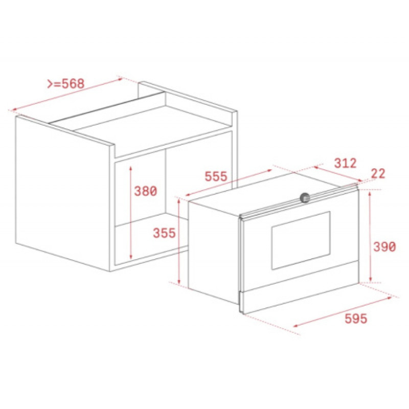 Микроволновая печь + гриль Teka Maestro ML 8220 BIS L 112030000