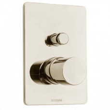 Смеситель для ванны и душа Bossini Teo Brushed Nickel наружная часть Z00006000094005