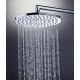 Верхний душ Bossini Cosmo Brushed Nickel Ø 230 мм I00595000094005