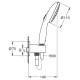 Душевой набор Grohe Tempesta 110 26406003