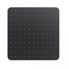 Верхний душ Bossini Cosmo Nero opaco 280x280мм I00598000073005