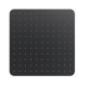 Верхний душ Bossini Cosmo Nero opaco 280x280мм I00598000073005