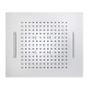 Верхній душ Bossini Dream 570x470 мм Inox spazzolato H38928000075016
