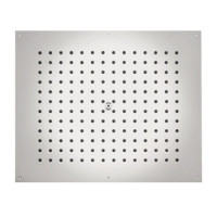 Верхній душ Bossini Dream Rectangular 570x470 мм Inox spazzolato H38391000075016