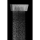 Верхний душ Bossini Dream Rectangular 570x470 мм Inox spazzolato H38391000075016