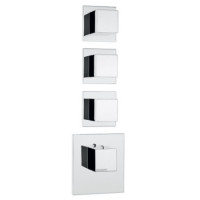 Смеситель для ванны/душа наружная часть Bossini Cube 3 Outlets LP Z032205094