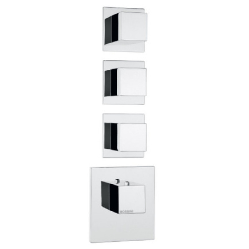 Смеситель для ванны/душа наружная часть Bossini Cube 3 Outlets LP Z032205094