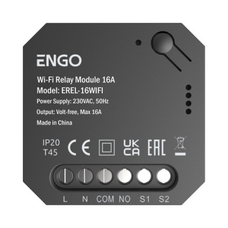 Умное реле Engo с Wi-Fi EREL-16WIFI 932313960