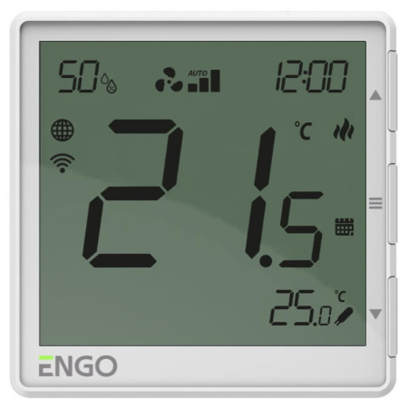 Інтернет-термостат фанкойлу Engo EFAN-24W Wi-Fi 932310558