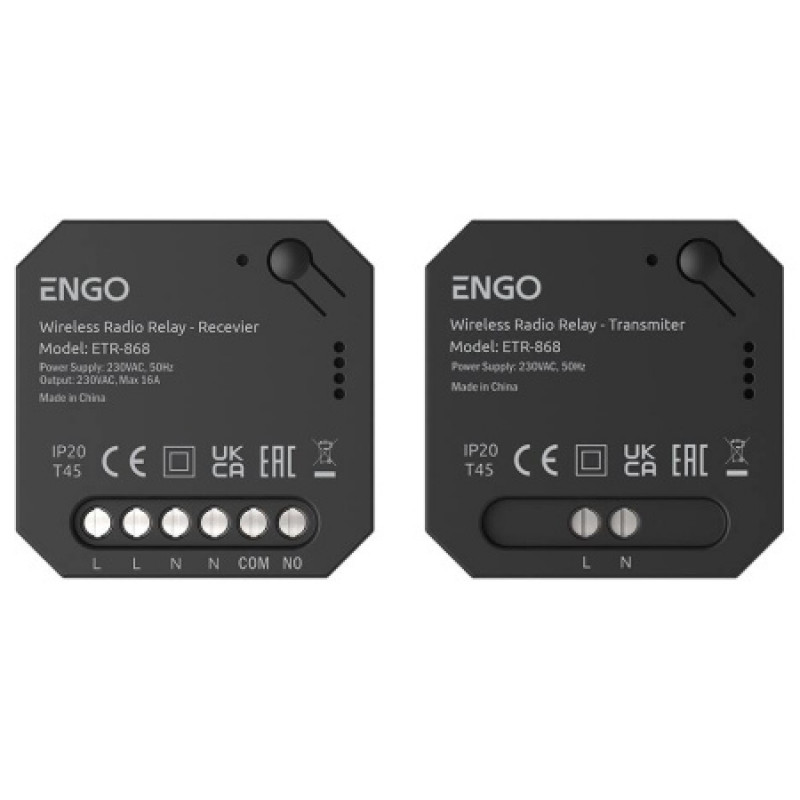 Дистанційний вимикач Engo ETR-868 868MГц 230В 932253966