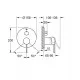 Смеситель скрытого монтажа Grohe Essence 24092001