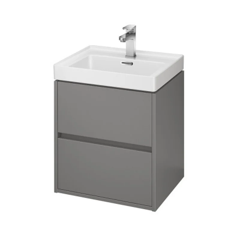 Тумба під умивальник Cersanit Crea Grey Matt Mount FZZW1008841564
