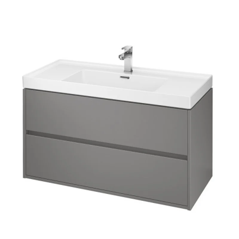 Тумба під умивальник Cersanit Crea Grey Matt Mount FZZW1008881564
