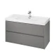 Тумба під умивальник Cersanit Crea Grey Matt Mount FZZW1008881564