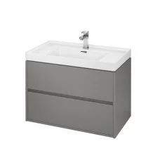 Тумба под умывальник 800 мм Cersanit Crea Grey Matt Mount FZZW1008861564