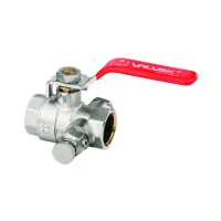 Кран кульовий Valvex 3/4" ВВ зі спускником