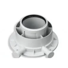 Адаптер для підключення конденсаційного котла Vaillant 60/100 мм до димоходу 80/125 мм РР (конденс)