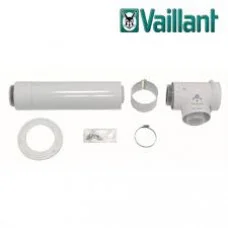 Базовий комплект підключення Vaillant 80/125 мм PP до загального димоходу