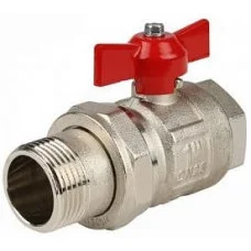 Кран шаровий GF 1 1/4" НВ з американкою